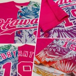 Benutzerdefiniertes 3D-Musterdesign Tropische Palmblätter Authentisches Baseball-Trikot Benutzerdefiniertes 3D-Musterdesign Tropische Palmblätter Authentisches Baseball-Trikot