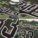 Benutzerdefiniertes authentisches Salute To Service Baseball-Trikot in Camo-Schwarz-City-Creme Benutzerdefiniertes authentisches Salute To Service Baseball-Trikot in Camo-Schwarz-City-Creme