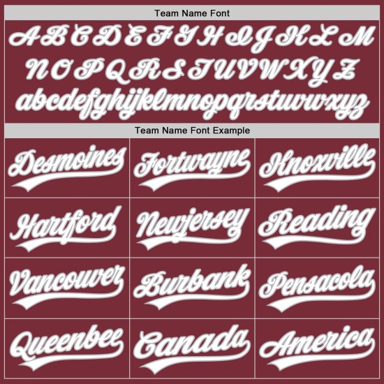 Benutzerdefinierte Burgund Weiß-Grau Authentic Baseball Jersey Benutzerdefinierte Burgund Weiß-Grau Authentic Baseball Jersey