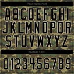 Benutzerdefiniertes authentisches Salute To Service Baseball-Trikot in Camo-Schwarz-City-Creme Benutzerdefiniertes authentisches Salute To Service Baseball-Trikot in Camo-Schwarz-City-Creme