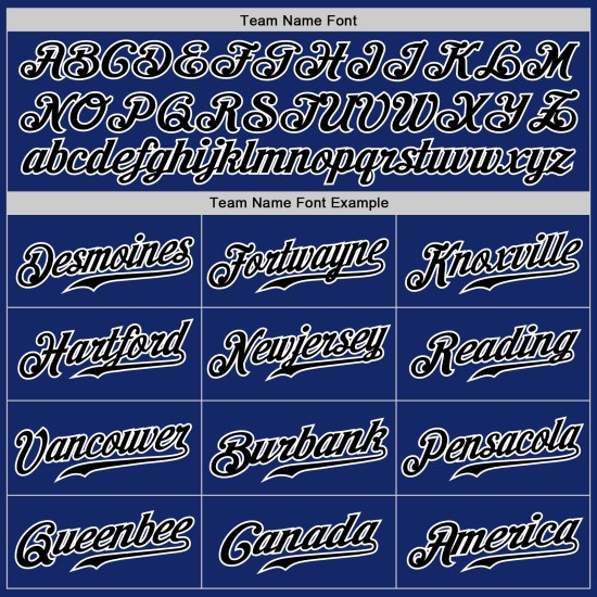 Benutzerdefinierte Royal White Pinstripe Schwarz-Weiß Authentic Baseball Jersey Benutzerdefinierte Royal White Pinstripe Schwarz-Weiß Authentic Baseball Jersey