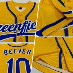 Benutzerdefiniertes authentisches gelbes und weißes Baseball-Trikot Benutzerdefiniertes authentisches gelbes und weißes Baseball-Trikot