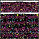 Benutzerdefinierte Graffiti Muster Schwarz-Rosa 3D Neon Splatter Authentic Baseball Jersey Benutzerdefinierte Graffiti Muster Schwarz-Rosa 3D Neon Splatter Authentic Baseball Jersey